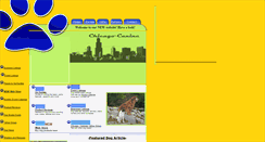 Desktop Screenshot of chicagocanine.com